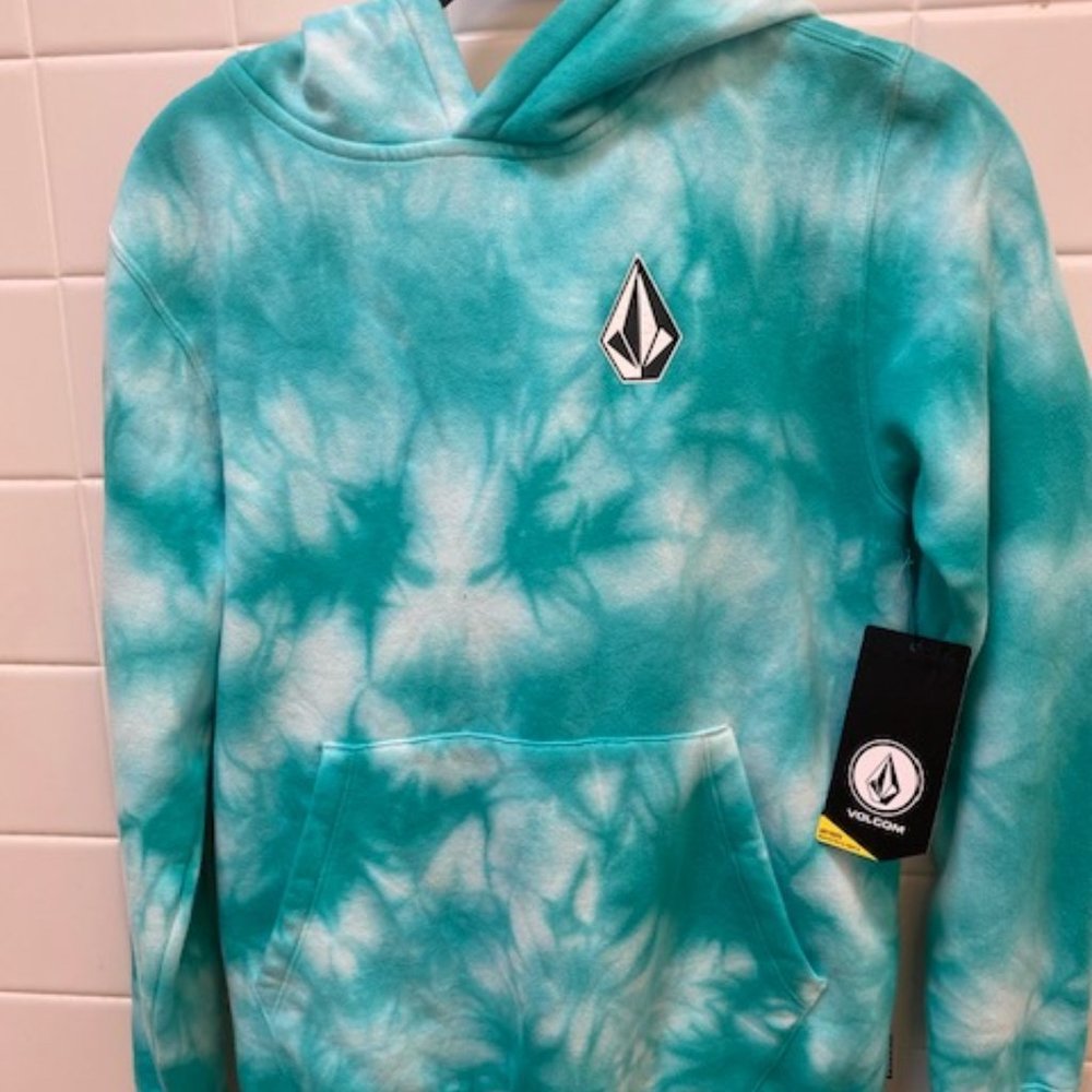 Volcom kid's tie-dye pull-over